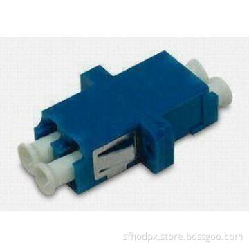 Square LC to LC Fiber Optic Adaptor SM Duplex Adapter for W